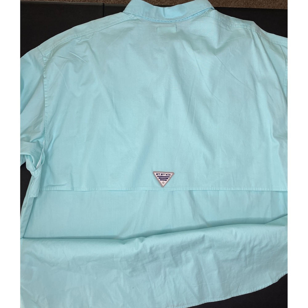 Columbia PFG Beau Rivage Casino Vented Fishing Shirt Mens 2XL Short Sleeve - Picture 8 of 8